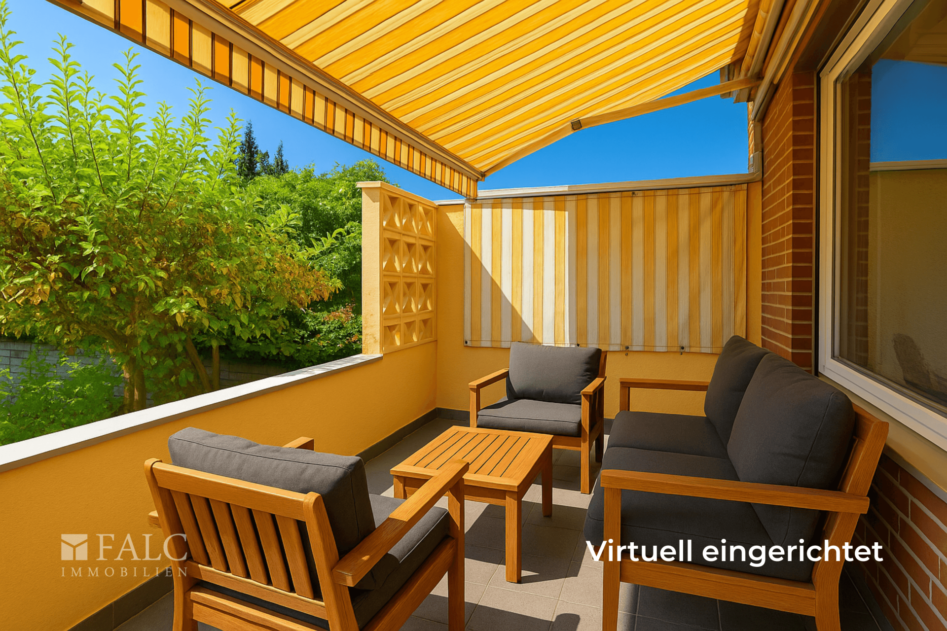 Virtuell eingerichtet